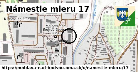 Námestie mieru 17, Moldava nad Bodvou