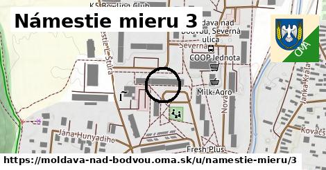 Námestie mieru 3, Moldava nad Bodvou