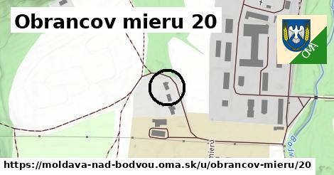 Obrancov mieru 20, Moldava nad Bodvou