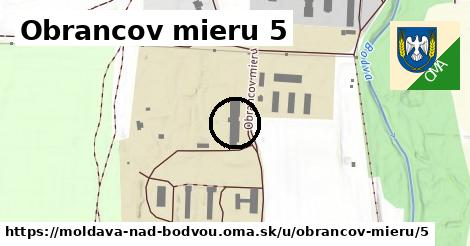 Obrancov mieru 5, Moldava nad Bodvou