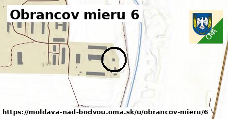 Obrancov mieru 6, Moldava nad Bodvou