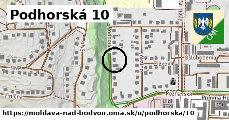 Podhorská 10, Moldava nad Bodvou