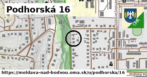 Podhorská 16, Moldava nad Bodvou