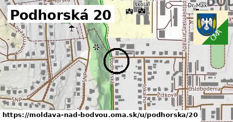 Podhorská 20, Moldava nad Bodvou