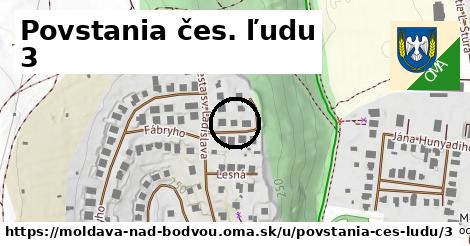 Povstania čes. ľudu 3, Moldava nad Bodvou