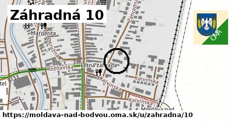 Záhradná 10, Moldava nad Bodvou