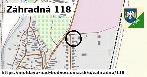 Záhradná 118, Moldava nad Bodvou