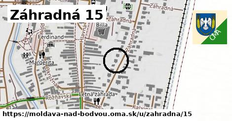 Záhradná 15, Moldava nad Bodvou