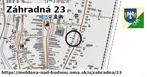 Záhradná 23, Moldava nad Bodvou