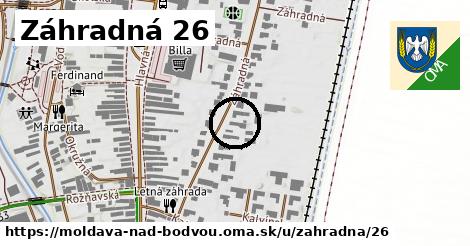 Záhradná 26, Moldava nad Bodvou