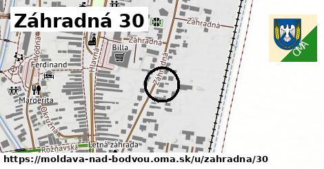 Záhradná 30, Moldava nad Bodvou