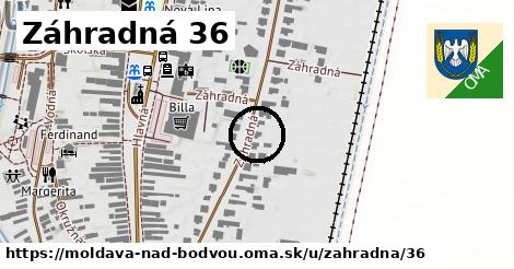 Záhradná 36, Moldava nad Bodvou