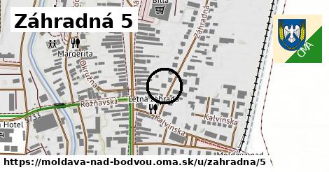 Záhradná 5, Moldava nad Bodvou