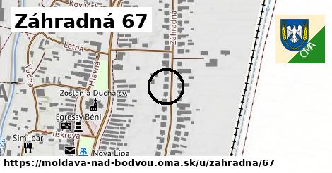 Záhradná 67, Moldava nad Bodvou