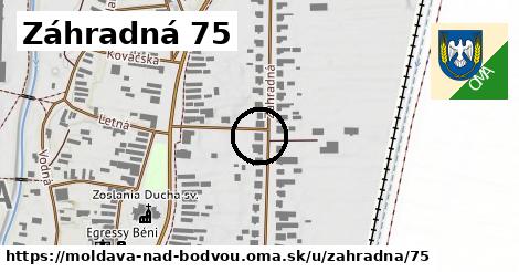 Záhradná 75, Moldava nad Bodvou