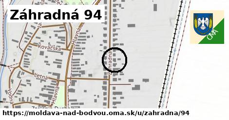 Záhradná 94, Moldava nad Bodvou