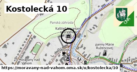 Kostolecká 10, Moravany nad Váhom