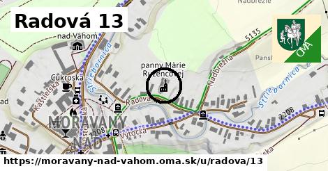 Radová 13, Moravany nad Váhom