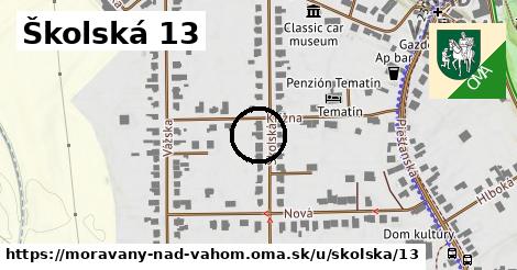 Školská 13, Moravany nad Váhom