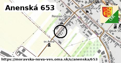 Anenská 653, Moravská Nová Ves