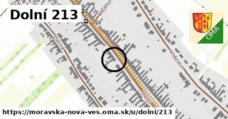 Dolní 213, Moravská Nová Ves