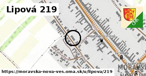 Lipová 219, Moravská Nová Ves