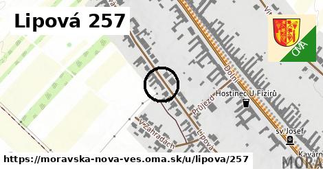 Lipová 257, Moravská Nová Ves