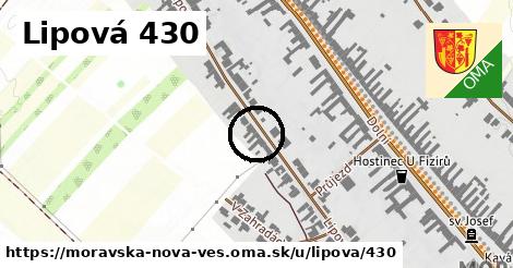 Lipová 430, Moravská Nová Ves
