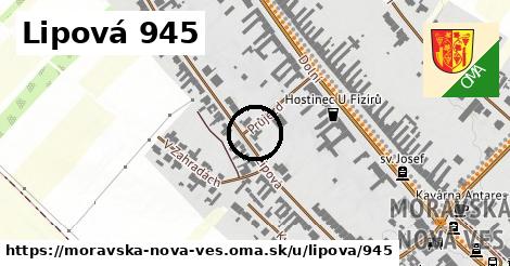 Lipová 945, Moravská Nová Ves