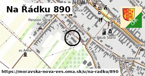 Na Řádku 890, Moravská Nová Ves