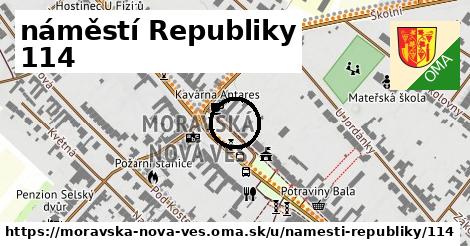 náměstí Republiky 114, Moravská Nová Ves