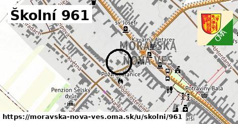 Školní 961, Moravská Nová Ves