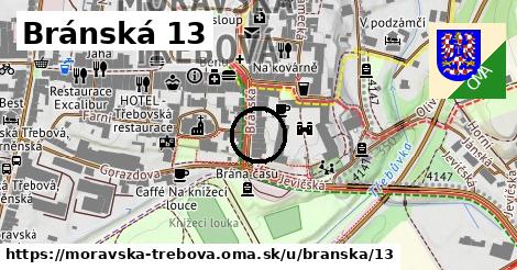 Bránská 13, Moravská Třebová