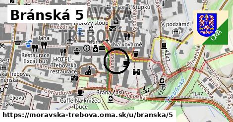 Bránská 5, Moravská Třebová