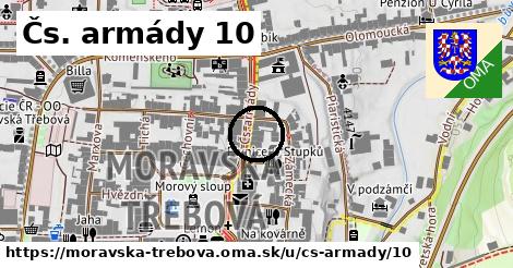 Čs. armády 10, Moravská Třebová