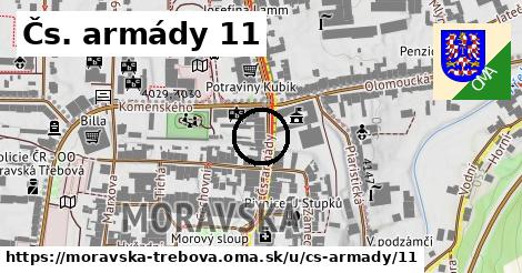 Čs. armády 11, Moravská Třebová