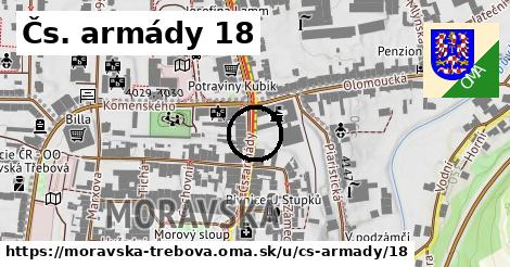 Čs. armády 18, Moravská Třebová