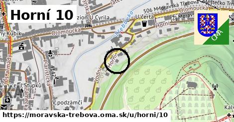 Horní 10, Moravská Třebová