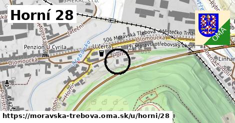 Horní 28, Moravská Třebová