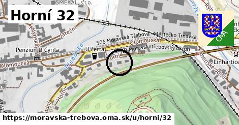 Horní 32, Moravská Třebová