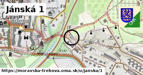 Jánská 1, Moravská Třebová