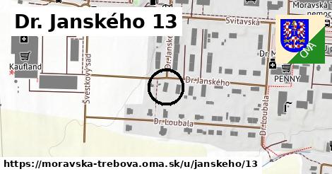 Dr. Janského 13, Moravská Třebová