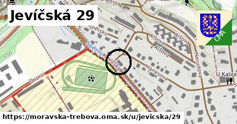 Jevíčská 29, Moravská Třebová