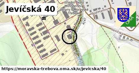 Jevíčská 40, Moravská Třebová