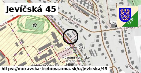 Jevíčská 45, Moravská Třebová