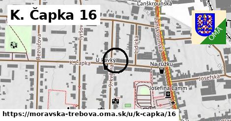 K. Čapka 16, Moravská Třebová