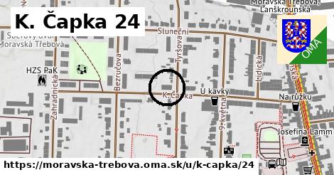 K. Čapka 24, Moravská Třebová