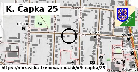 K. Čapka 25, Moravská Třebová