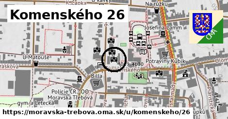 Komenského 26, Moravská Třebová