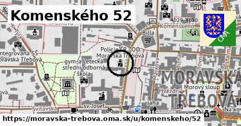 Komenského 52, Moravská Třebová